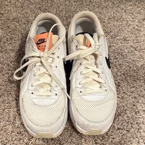 Nike White and Black Athletic Shoes